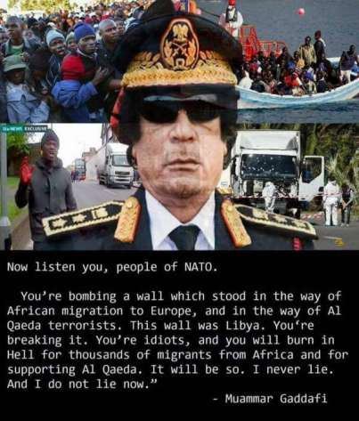 Gaddafi-wall-against-massive-immigration